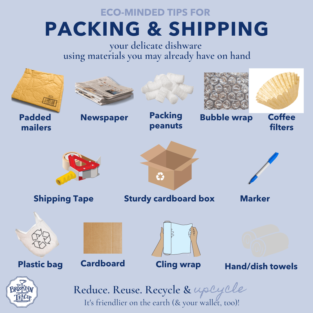 Packing & Shipping for Fragile Items: Our Top 6 Tips - The Brooklyn Teacup