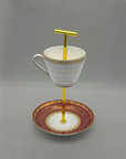 Royal Crimson Teacup Stand