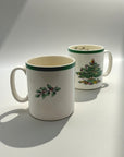 Spode Christmas Tree Mugs (set of 2)