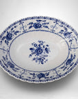 Blue & White Oval Serving Bowl (~9") | The Brooklyn Teacup - The Brooklyn Teacup