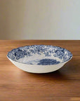 Blue & White Oval Serving Bowl (~9") | The Brooklyn Teacup - The Brooklyn Teacup