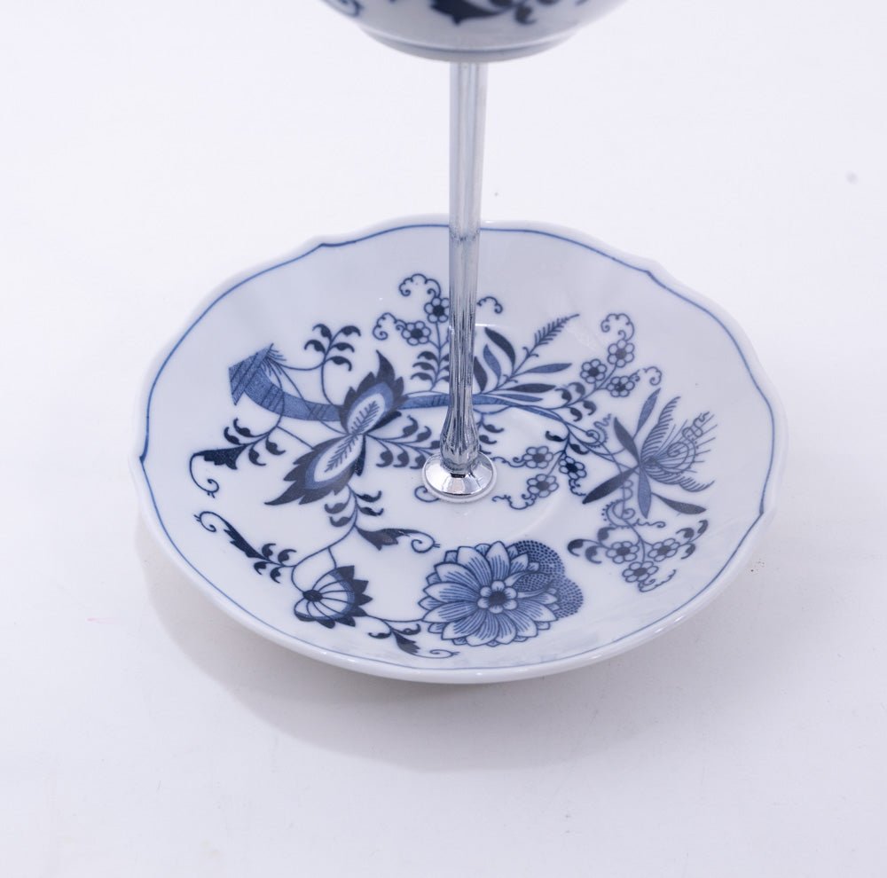 Tea Party Snack Stand ft. Blue and White Transferware China – The