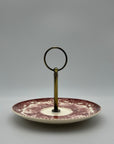 Cranberry Transferware Catchall Dish | The Brooklyn Teacup - The Brooklyn Teacup