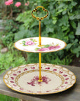 Halsey 2 Tier Tray | The Brooklyn Teacup - The Brooklyn Teacup