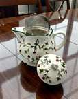 Pfaltzgraff Christmas Teapot | The Brooklyn Teacup - The Brooklyn Teacup