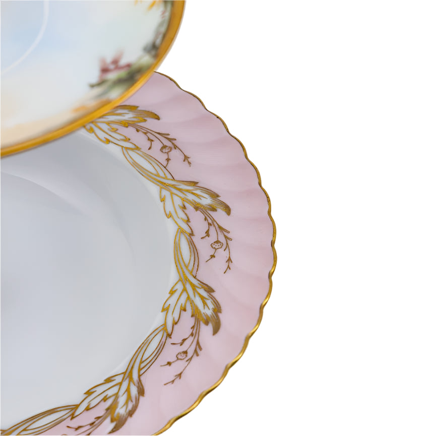 Poplar 2 Tier Tray | The Brooklyn Teacup - The Brooklyn Teacup