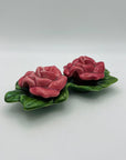 Rose & Leaf Salt & Pepper Shakers | The Brooklyn Teacup - The Brooklyn Teacup