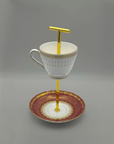 Royal Crimson Teacup Stand | The Brooklyn Teacup - The Brooklyn Teacup