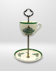 Spode Christmas Tree Teacup Stand | The Brooklyn Teacup - The Brooklyn Teacup