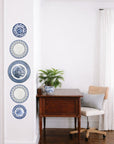The Column: Custom 5 Plate Wall | The Brooklyn Teacup - The Brooklyn Teacup
