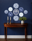 The Diamond: Custom 9 Plate Wall v2 | The Brooklyn Teacup - The Brooklyn Teacup