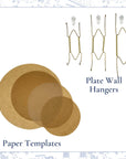 The Trio: Custom 3 Plate Wall | The Brooklyn Teacup - The Brooklyn Teacup