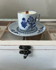 Vintage Spode Palace Garden Teacup Candle | The Brooklyn Teacup - The Brooklyn Teacup