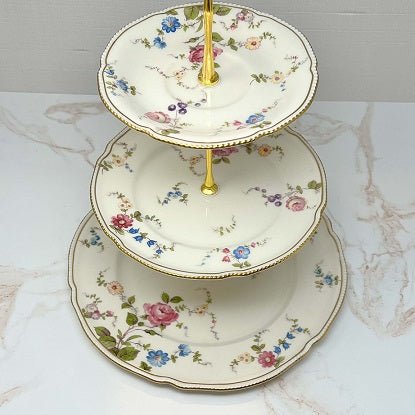 Johnson Brothers China, Mixed Pattern, Repurposed, 3 hotsell Tier Cake Stand, Layered Server, Vintage Tray, Olde English Countryside, 1970’s