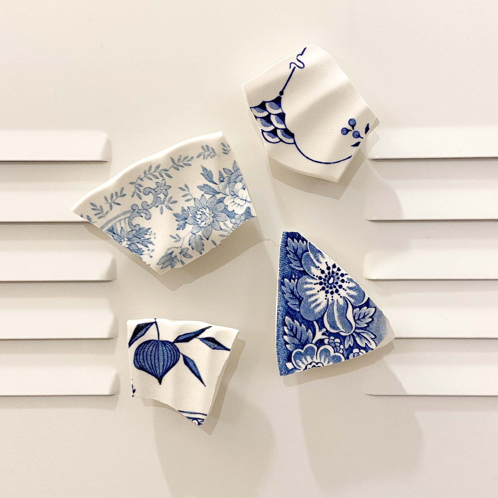Blue and White China Magnets | The Brooklyn Teacup - The Brooklyn Teacup
