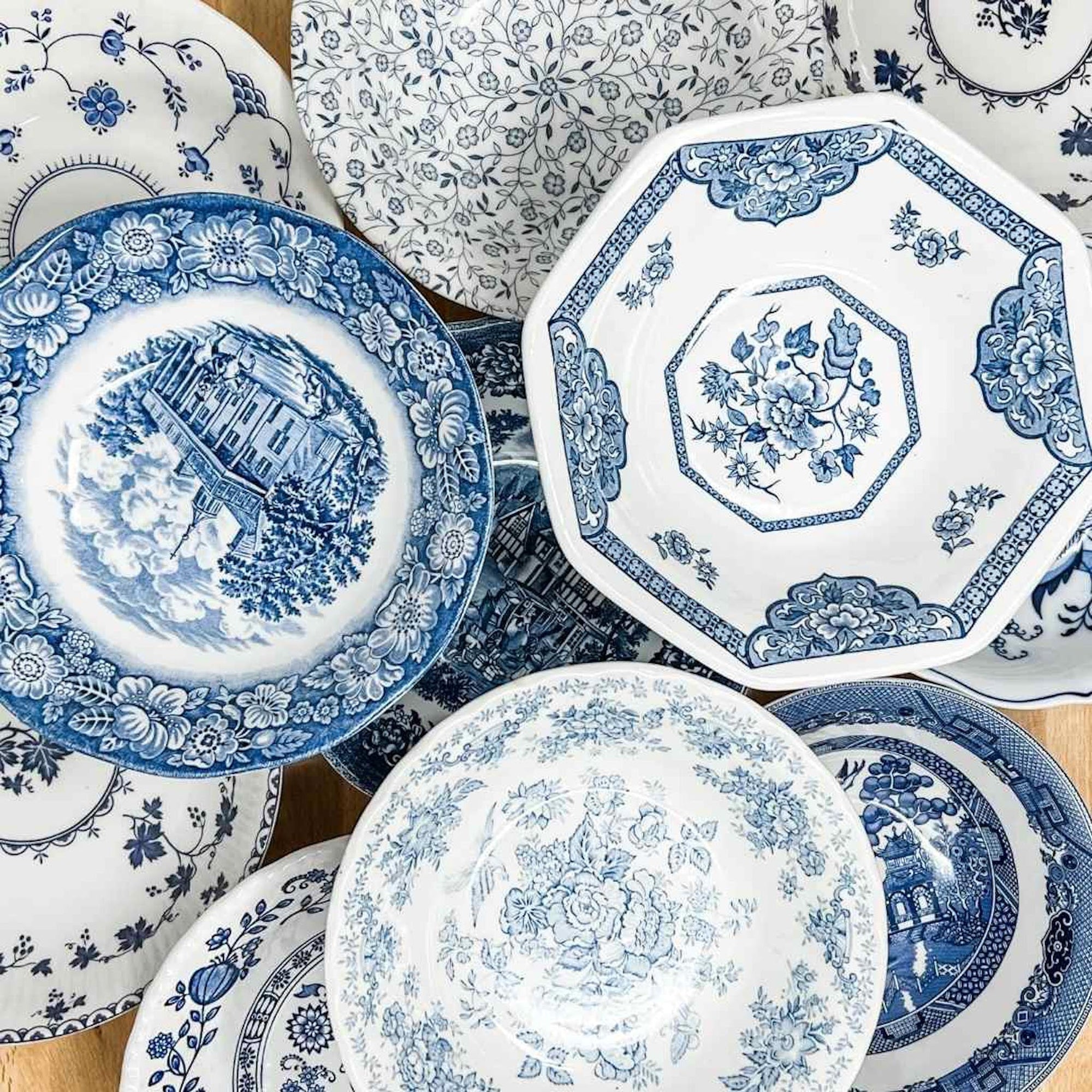 Cereal Bowls (Set of 4) | Various - The Brooklyn Teacup