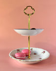 Daphne 2-Tier Tray | The Brooklyn Teacup - The Brooklyn Teacup