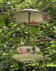 Desert Rose Teacup Bird Feeder | The Brooklyn Teacup - The Brooklyn Teacup