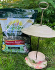 Desert Rose Teacup Bird Feeder | The Brooklyn Teacup - The Brooklyn Teacup