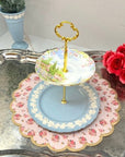 Eloise 2-Tier Tray | The Brooklyn Teacup - The Brooklyn Teacup