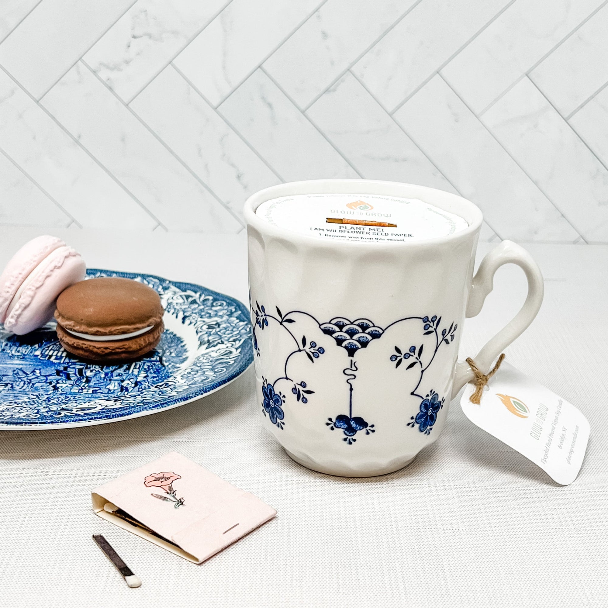 Teacup Candle | Upcycle | The Brooklyn Teacup - The Brooklyn Teacup