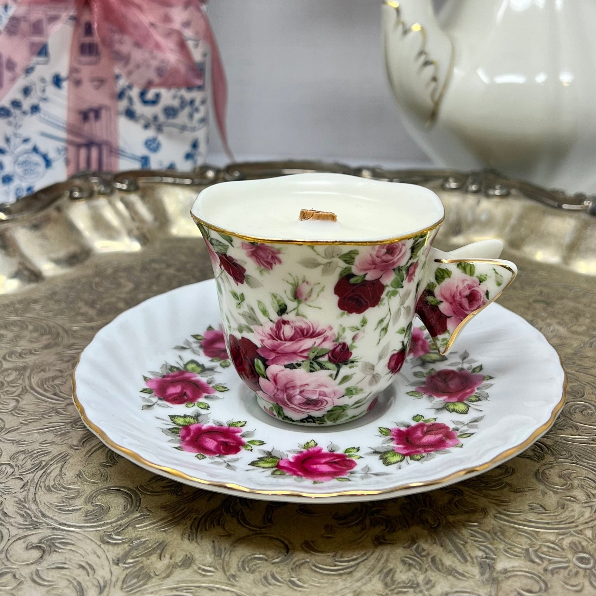 Teacup Candle | Upcycle | The Brooklyn Teacup - The Brooklyn Teacup