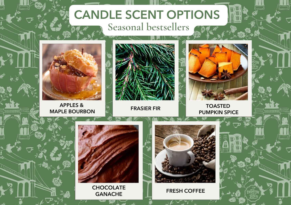 Candle scents list for upcycling your vintage teacups & more The
