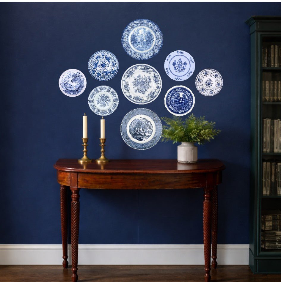 Design with Vintage Blue & White China - The Brooklyn Teacup