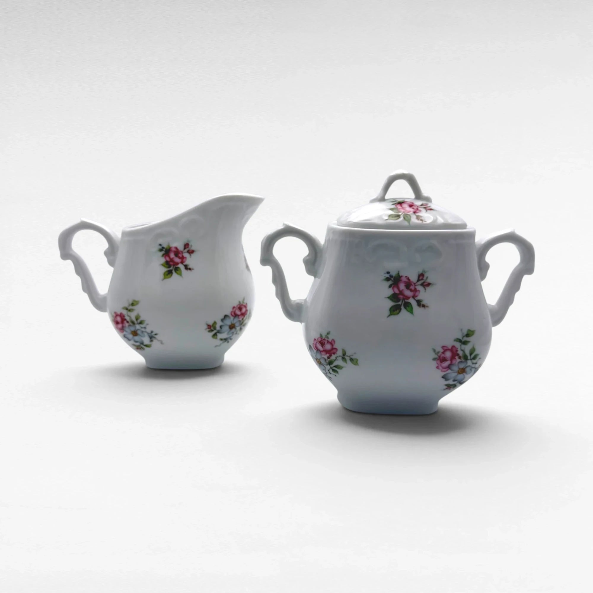 Floral Sugar &amp; Creamer Sets