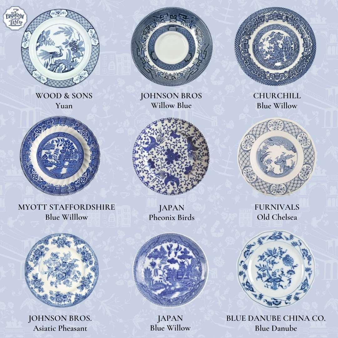 Identifying Blue and White China Patterns – The Brooklyn Teacup