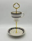 Wedgwood Colonnade x Fishs Eddy Skyline Teacup Stand