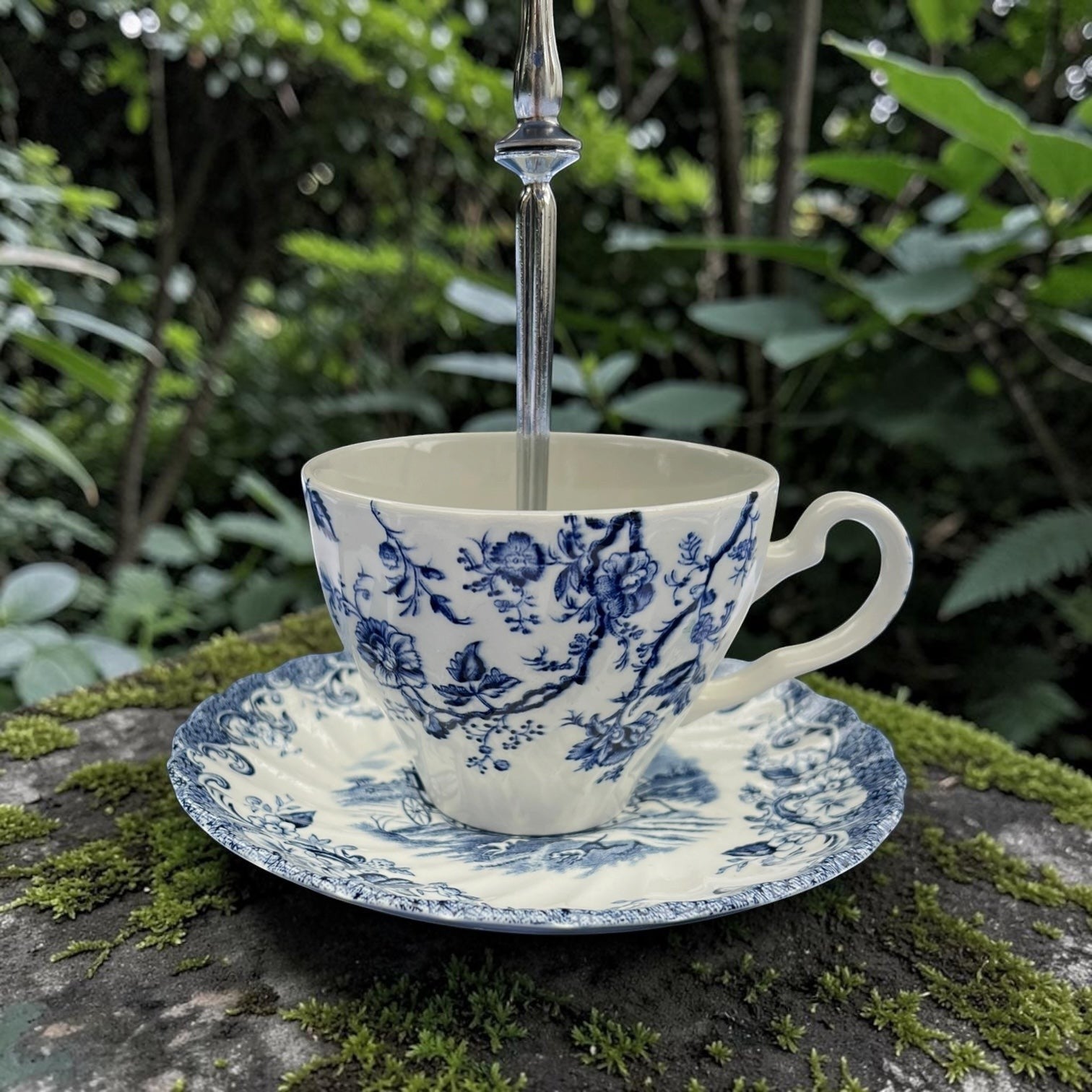 Aesop Teacup Bird Feeder | The Brooklyn Teacup - The Brooklyn Teacup