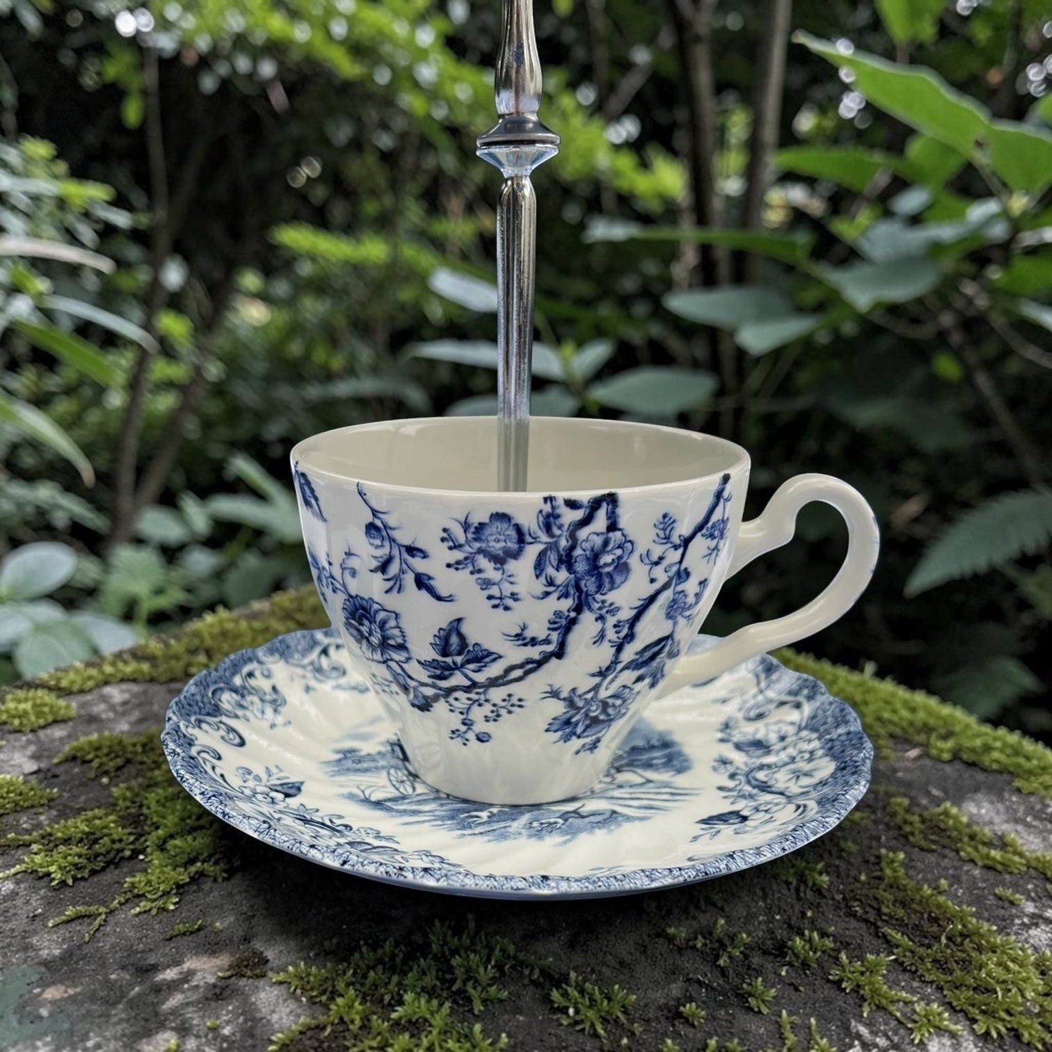 Aesop Teacup Bird Feeder | The Brooklyn Teacup - The Brooklyn Teacup