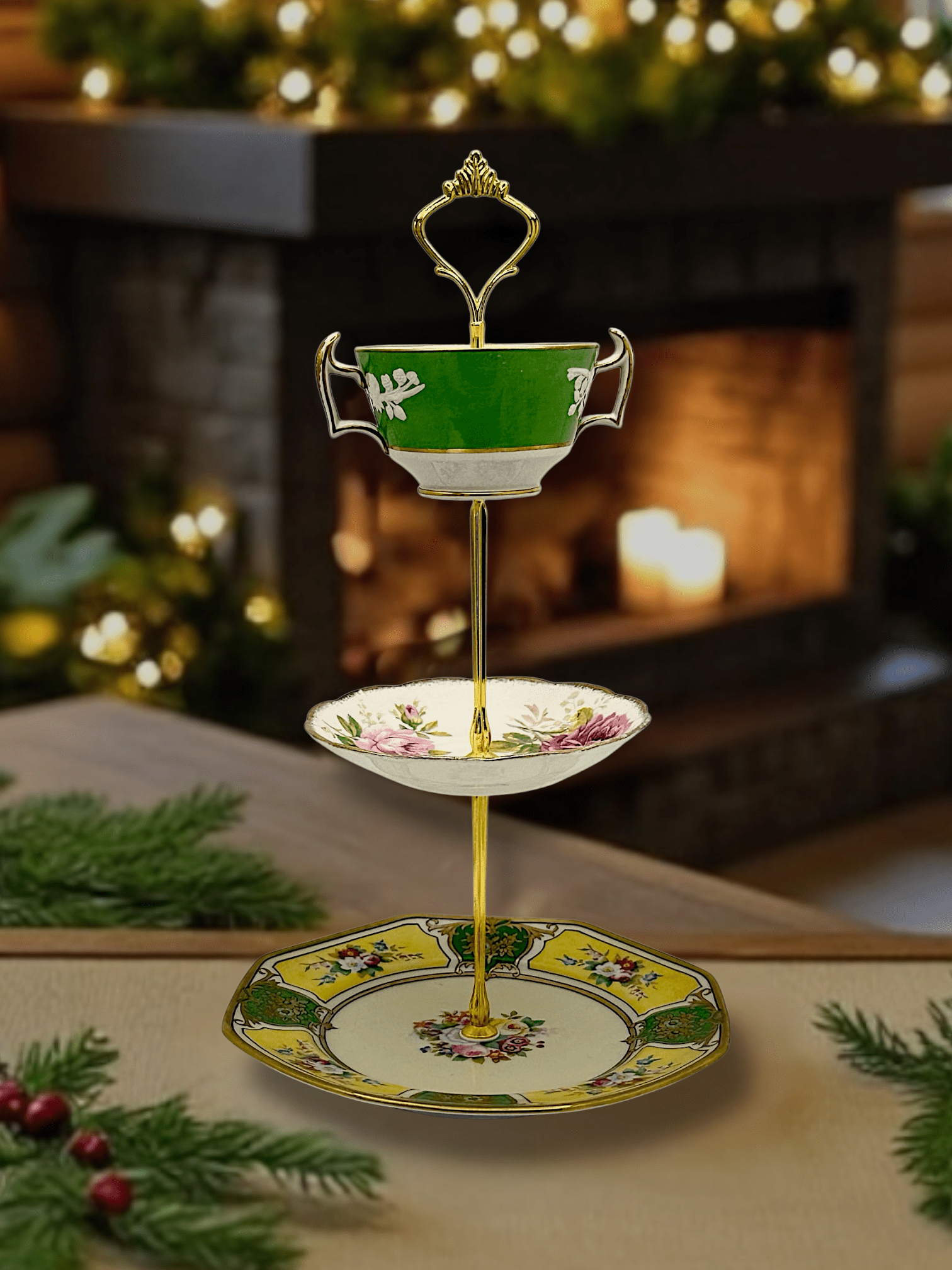 American Beauty Garden: Madhatter Stand | The Brooklyn Teacup - The Brooklyn Teacup