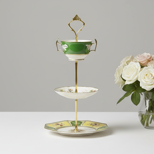 American Beauty Garden: Madhatter Stand | The Brooklyn Teacup - The Brooklyn Teacup