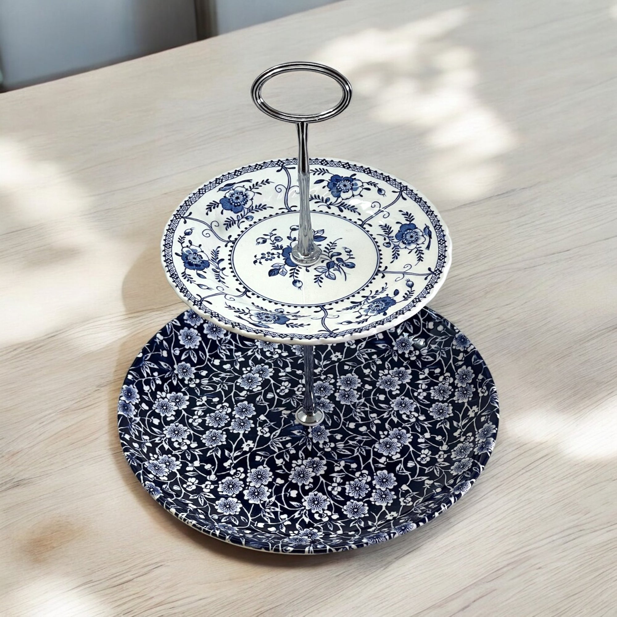 Bedford 2 Tier Serving Tray | The Brooklyn Teacup - The Brooklyn Teacup