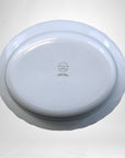 Blue Queensware Oval Serving Vegetable Bowl backstamp