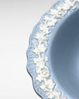 Blue Queensware Oval Serving Bowl (~10") | The Brooklyn Teacup - The Brooklyn Teacup
