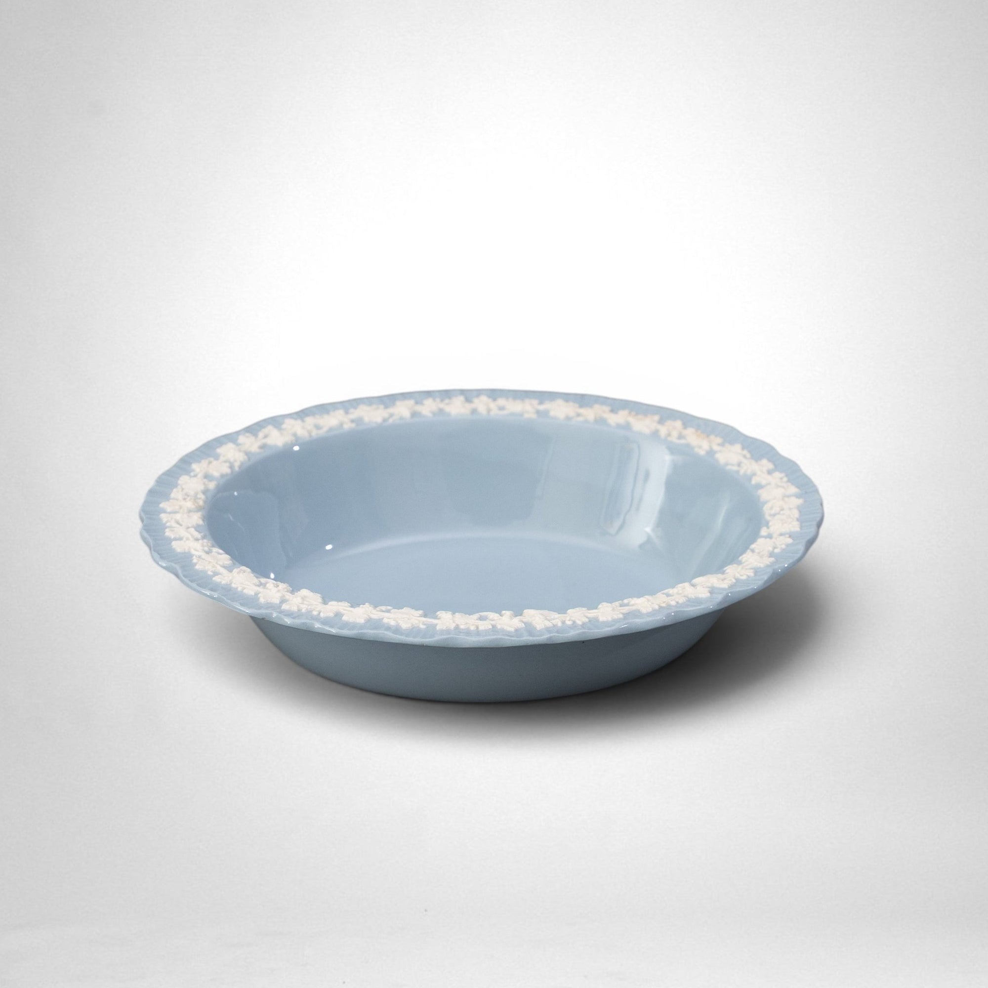 Blue Queensware Oval Serving Bowl | The Brooklyn Teacup - The Brooklyn Teacup