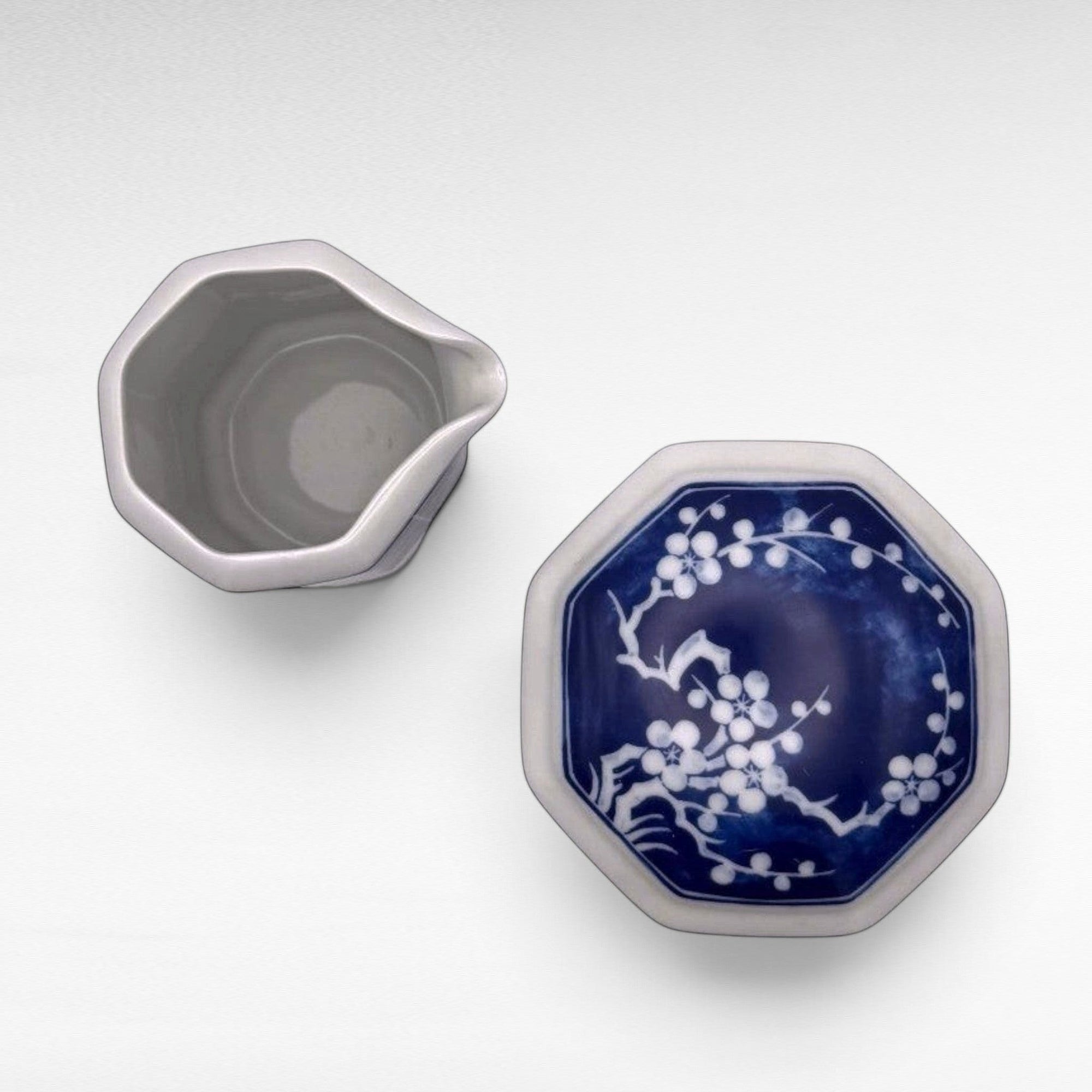 Blue &amp; White Cream and Sugar Sets | The Brooklyn Teacup - The Brooklyn Teacup