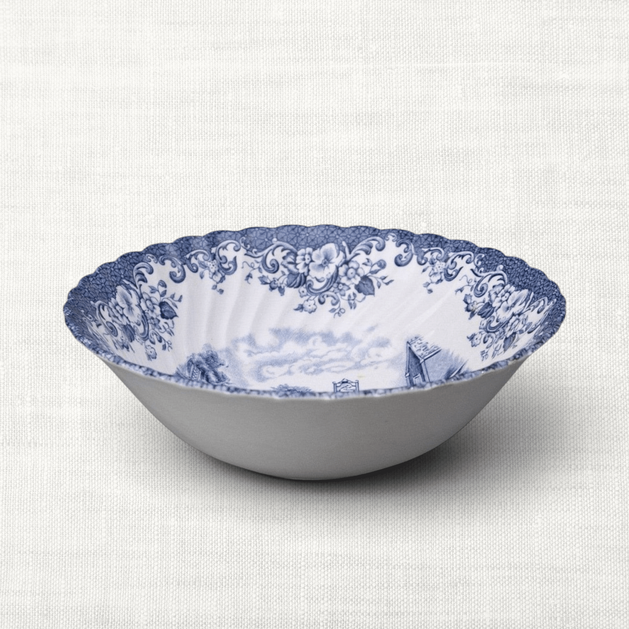 Blue & White Serving Bowls (~8.25”) | The Brooklyn Teacup - The Brooklyn Teacup