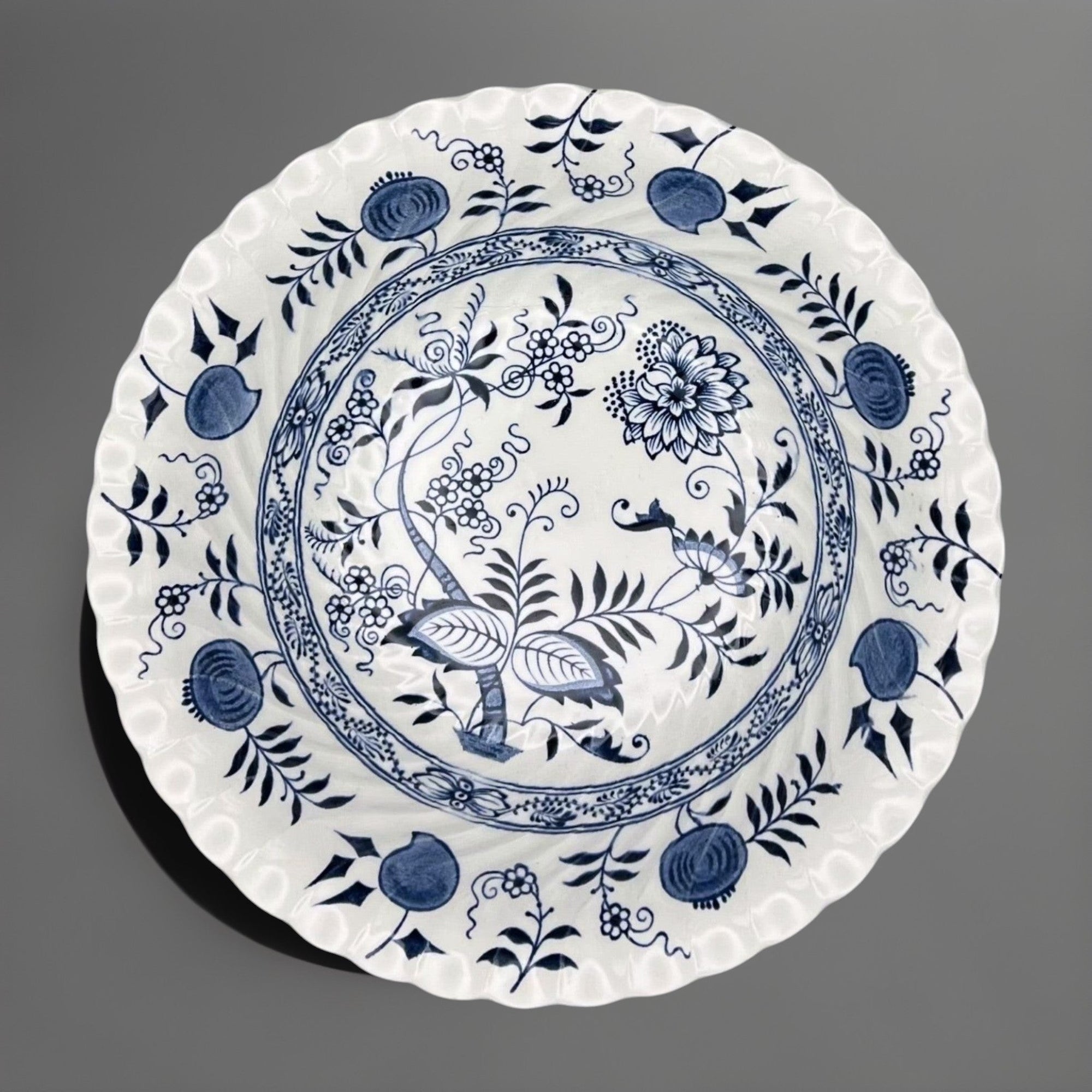 Blue &amp; White Serving Bowls (~8.25”) | The Brooklyn Teacup - The Brooklyn Teacup