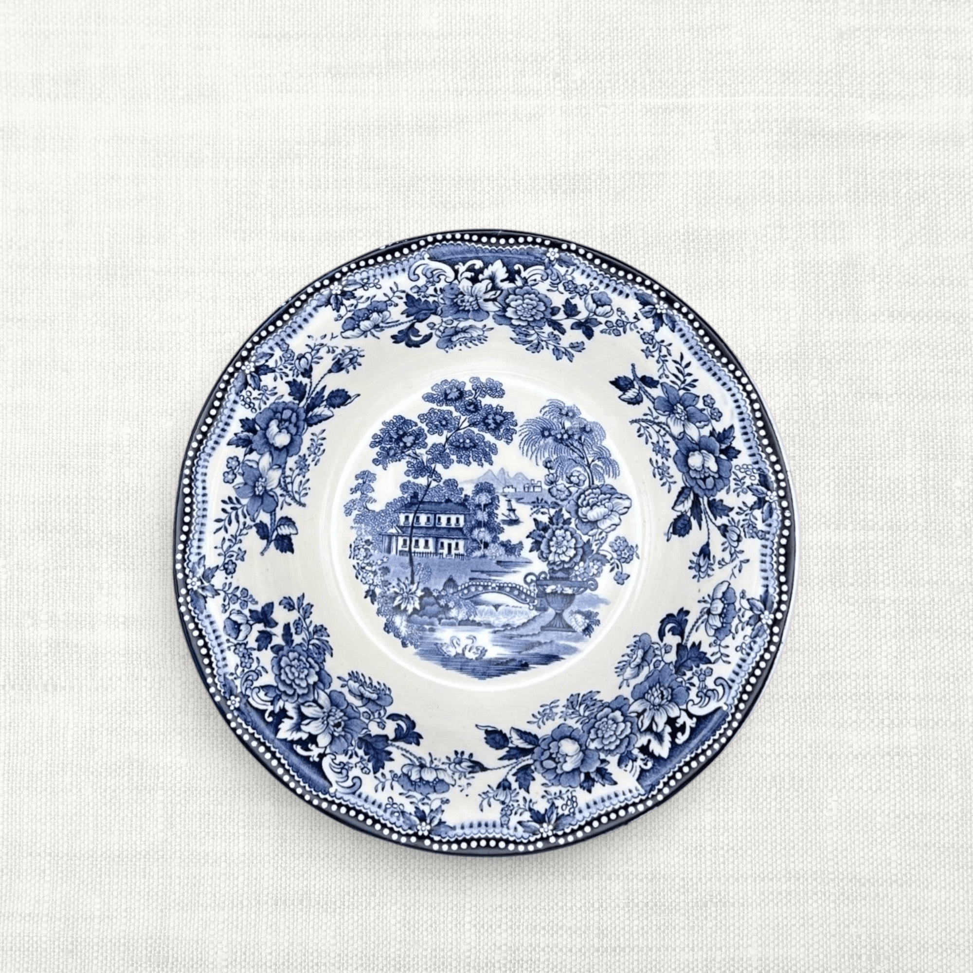 Blue &amp; White Serving Bowls (~8.25”) | The Brooklyn Teacup - The Brooklyn Teacup
