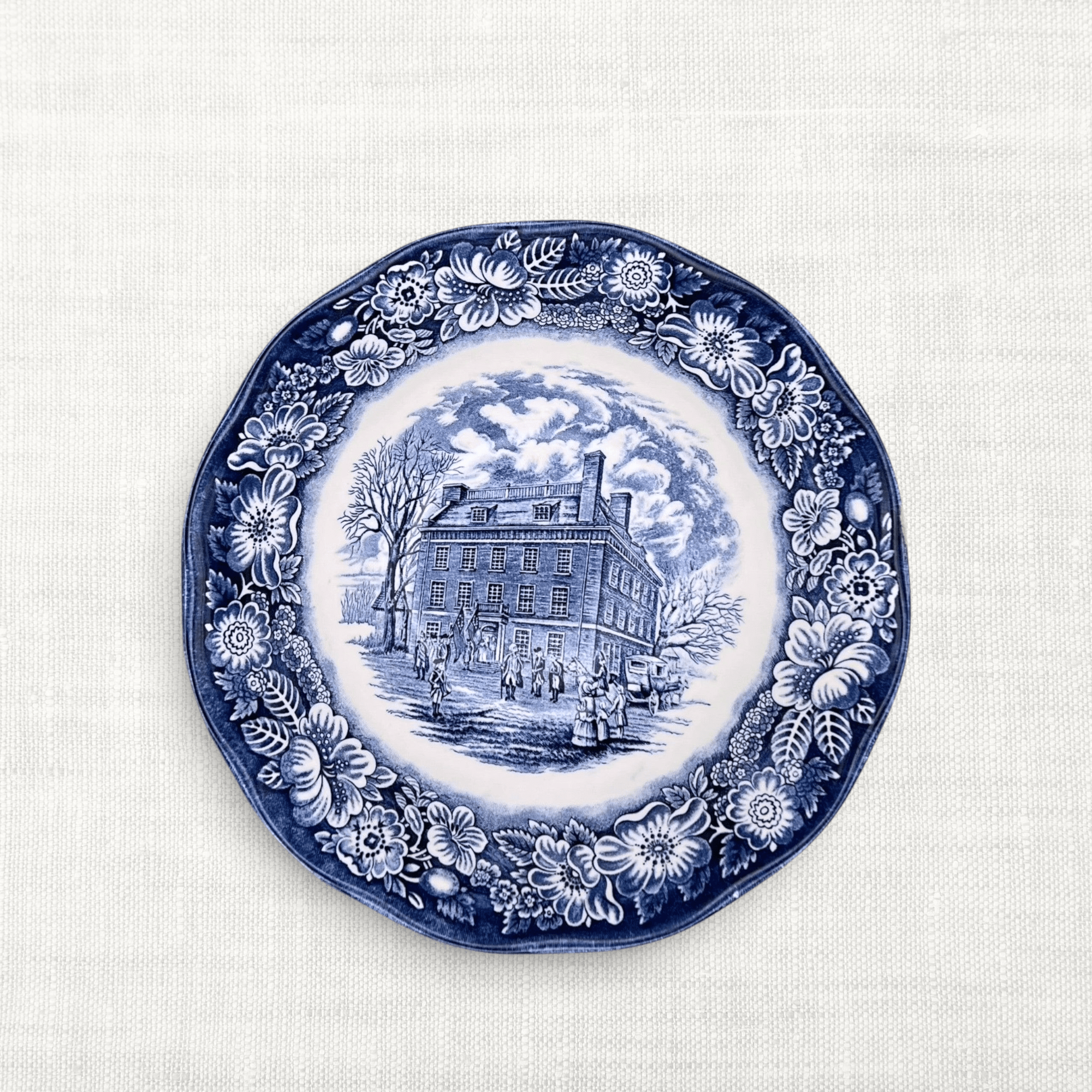 Blue & White Serving Bowls (~8.25”) | The Brooklyn Teacup - The Brooklyn Teacup