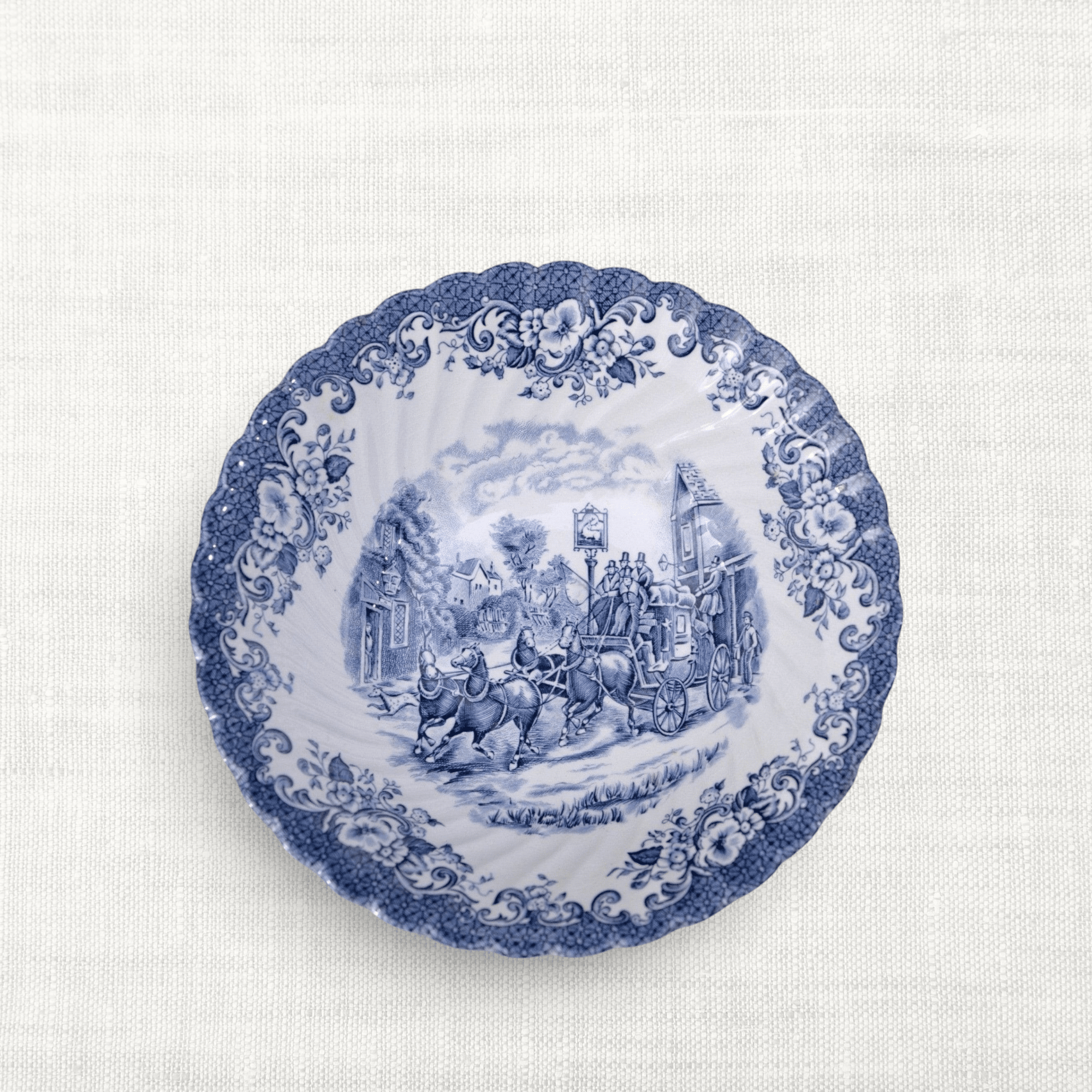 Blue & White Serving Bowls (~8.25”) | The Brooklyn Teacup - The Brooklyn Teacup