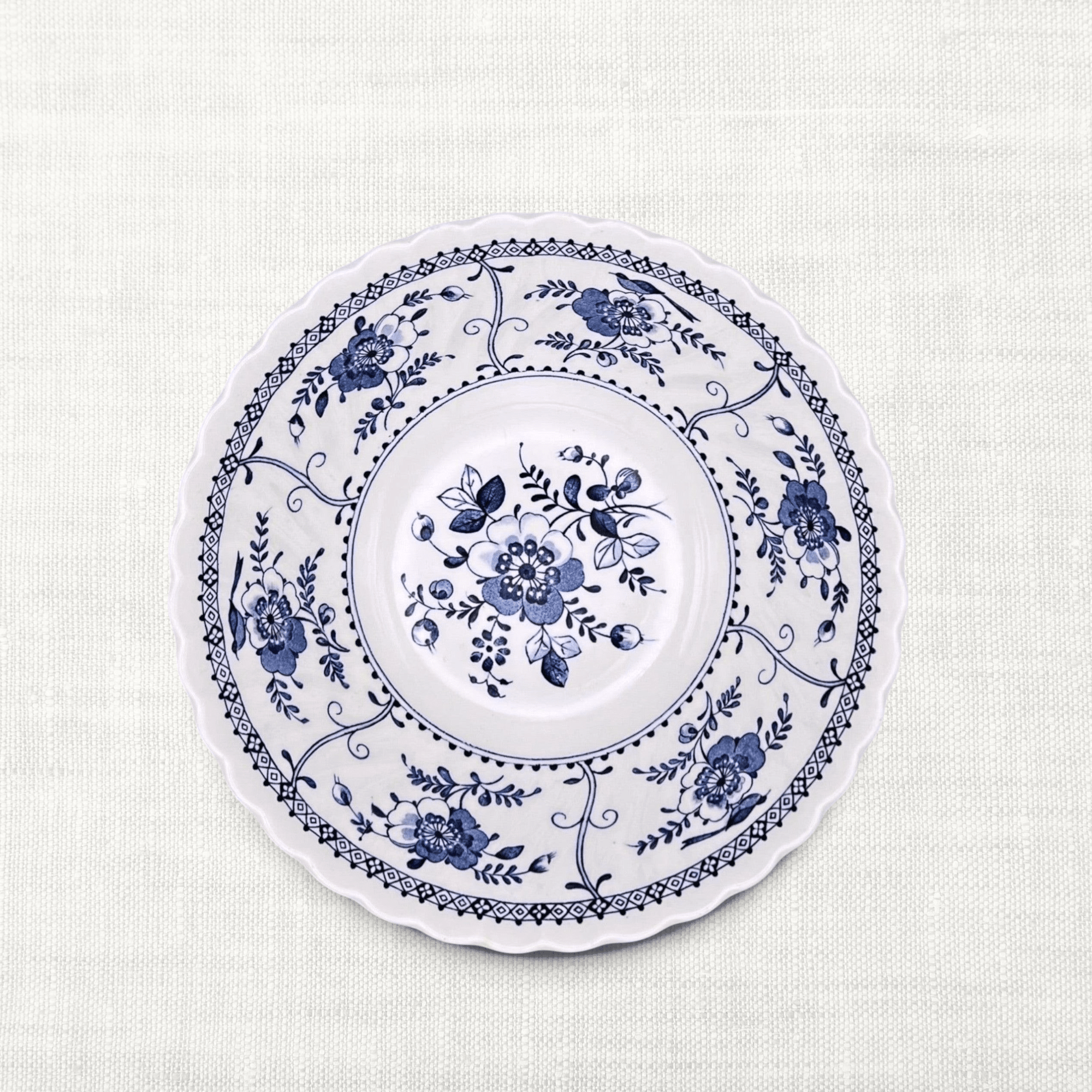 Blue & White Serving Bowls (~8.25”) | The Brooklyn Teacup - The Brooklyn Teacup