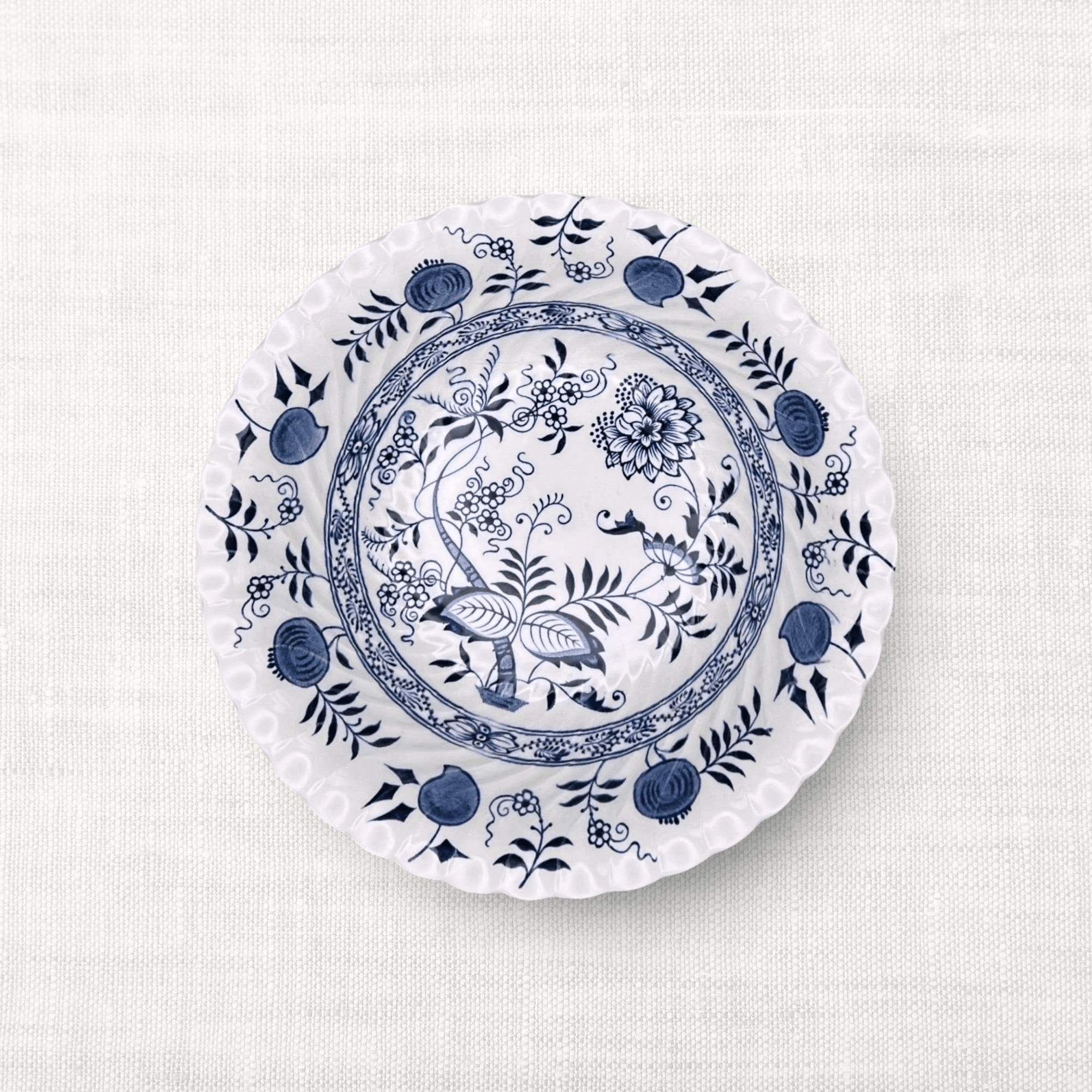 Blue &amp; White Serving Bowls (~8.25”) | The Brooklyn Teacup - The Brooklyn Teacup