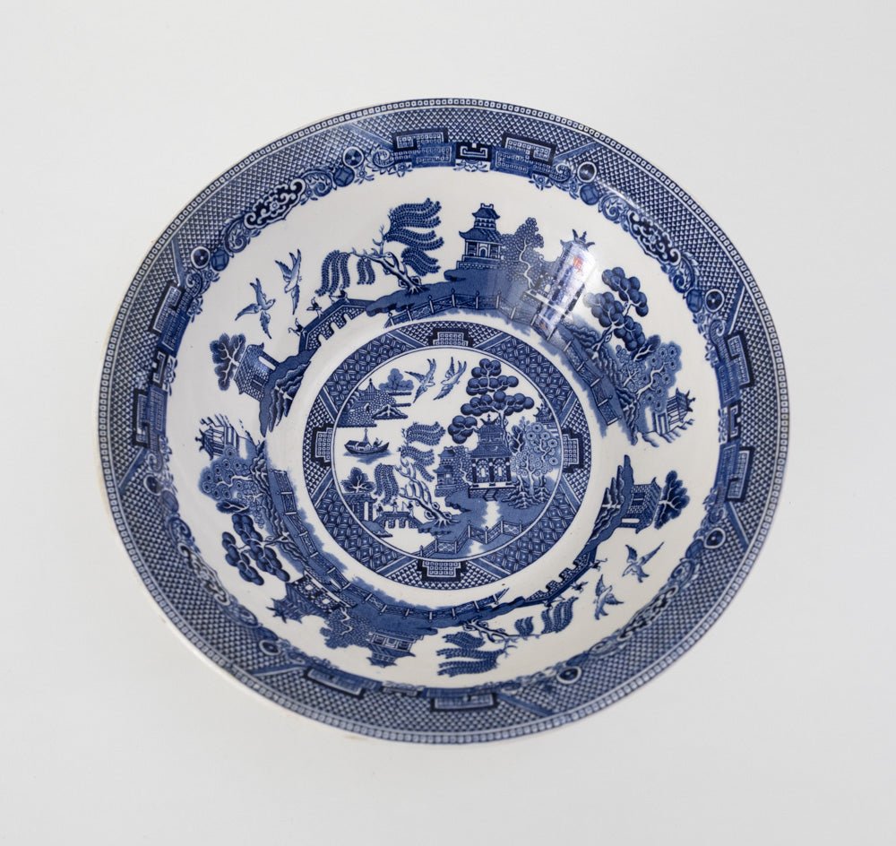 Blue & White Serving Bowls (~9.25") | The Brooklyn Teacup - The Brooklyn Teacup