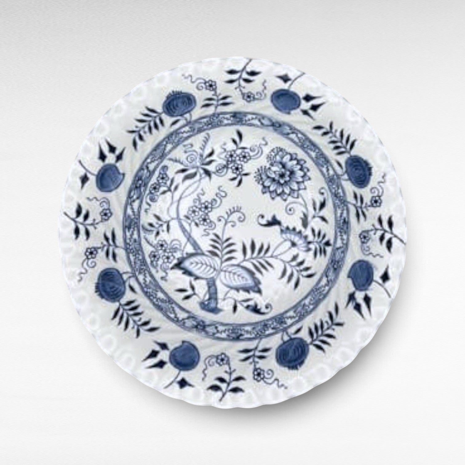 Blue &amp; White Serving Bowls (~9.25”) | The Brooklyn Teacup - The Brooklyn Teacup