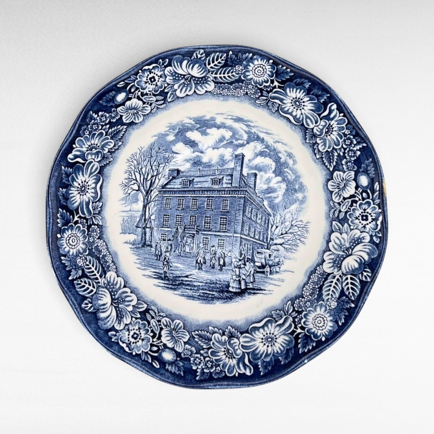 Blue &amp; White Serving Bowls (~9.25”) | The Brooklyn Teacup - The Brooklyn Teacup